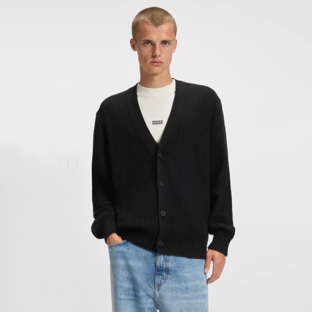 Boss Relaxed Fit Cardigan